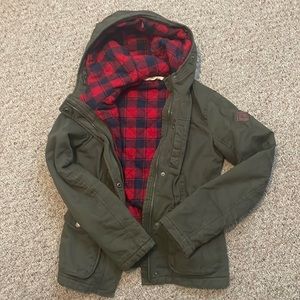 Army Green Hollister Jacket